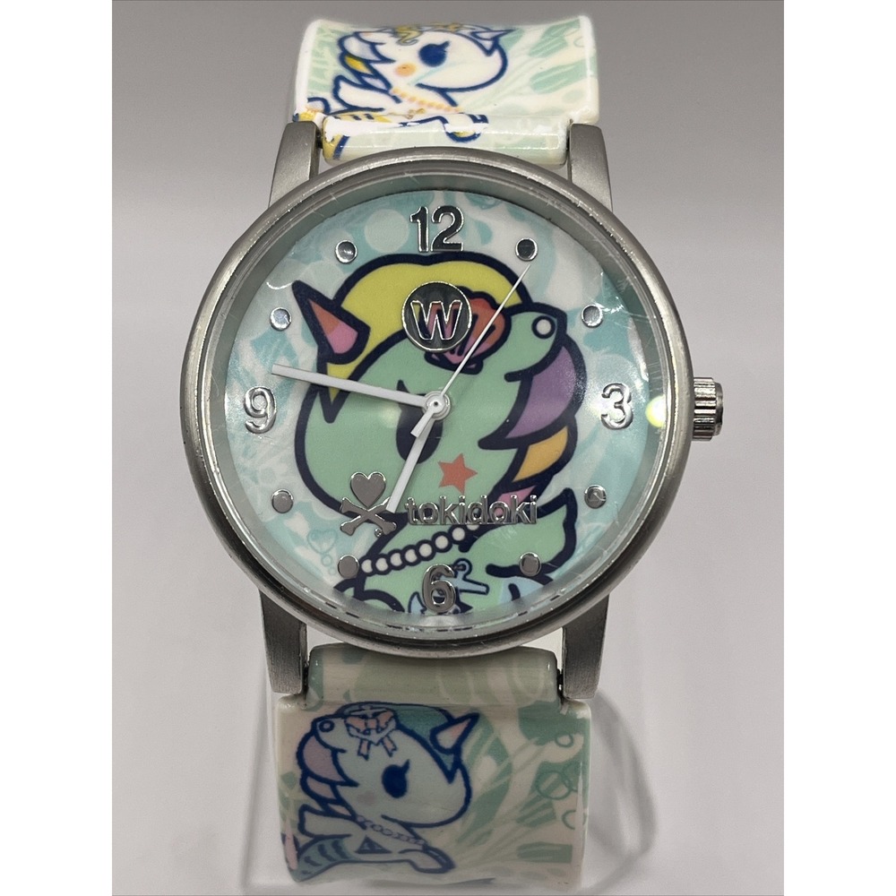 Tokidoki Watchitude MERMICORNO Snap Watch LIMITED‎ EDITION- New Battery